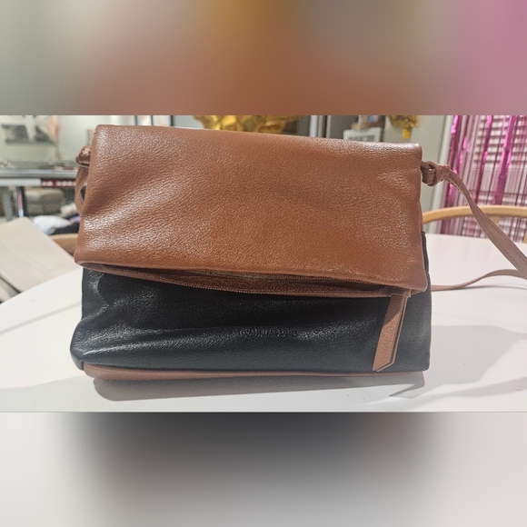 Elizabeth and James Tan and Black Crossbody Bag - Picture 9 of 16